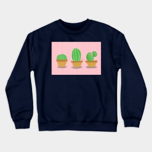 3 little cacti Crewneck Sweatshirt